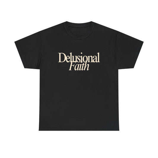 Delusional Faith Black Lifestyle T-Shirt